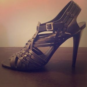 Tory Burch Kelton-Veg Leather Heels